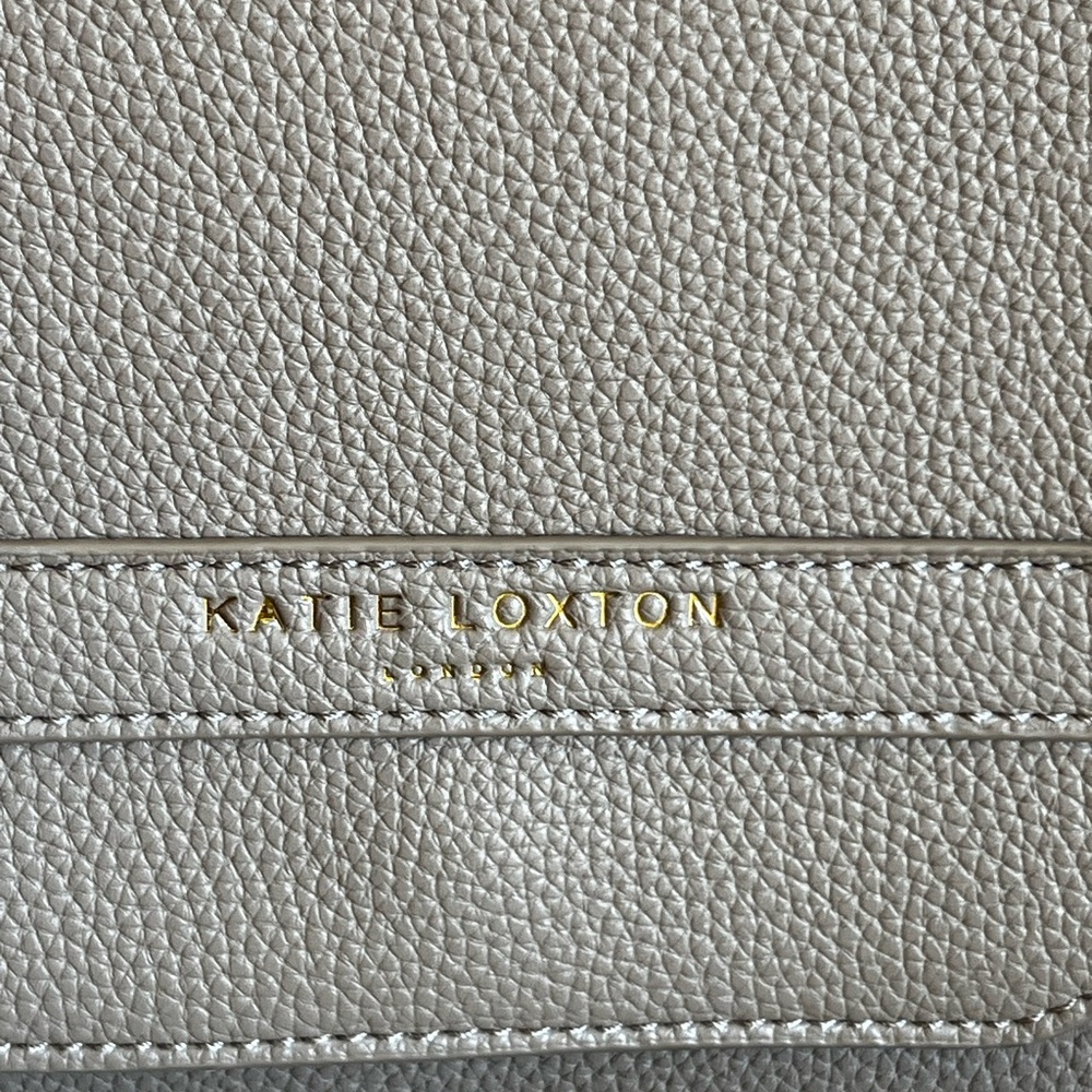 Katie Loxton London Mila Multi Way Crossbody & Backpack in Taupe Vegan Leather - Picture 2 of 15